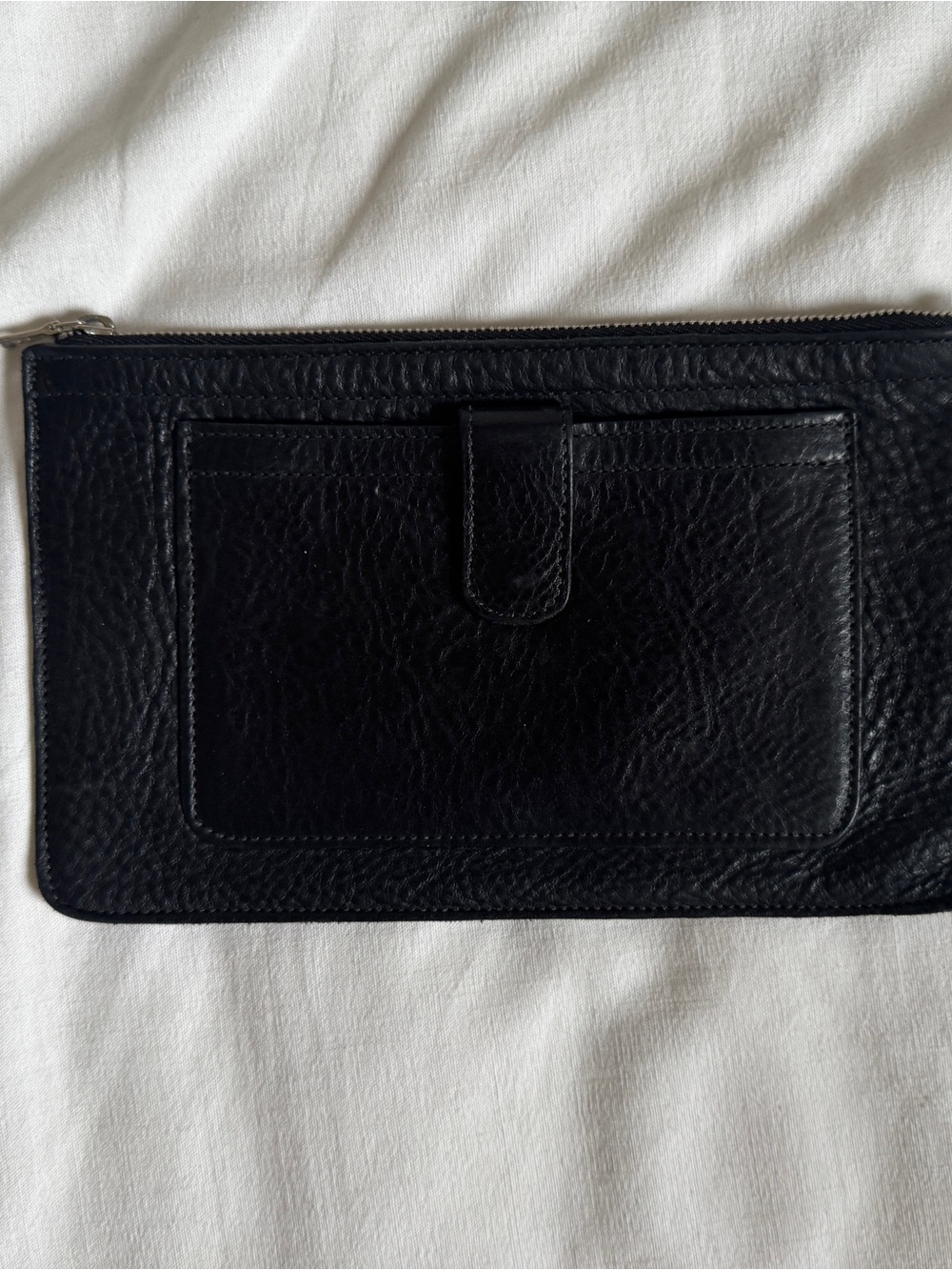 M0851 - Black Leather Pouch